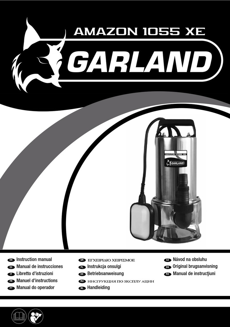 Garland AMAZON 1055 XE User manual