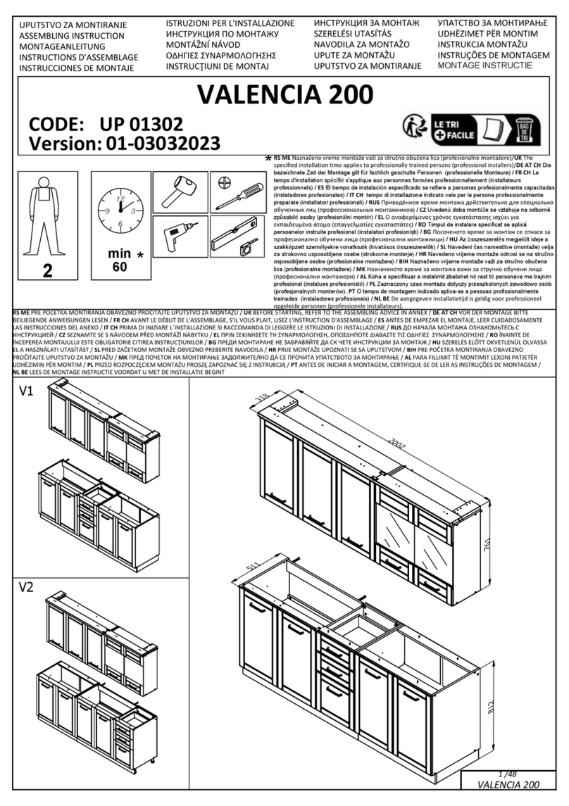Dedeman VALENCIA 200 User manual
