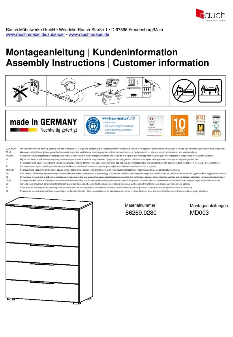 Rauch MD003 User manual
