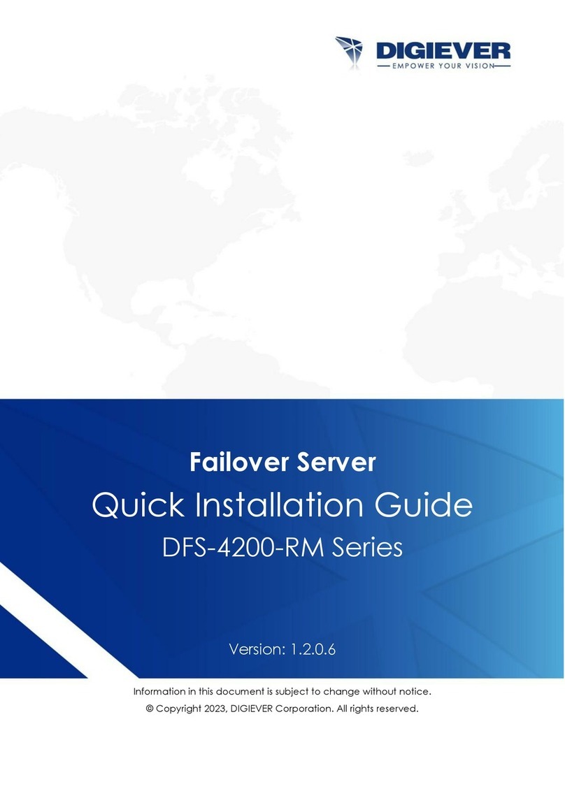 Digiever DFS-4200-RM Series User manual