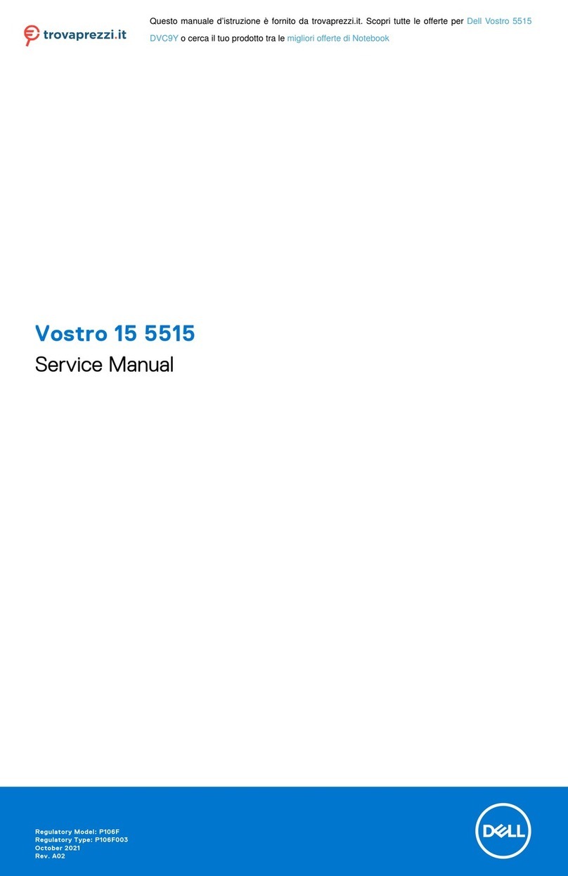 Dell Vostro 5515 DVC9Y User manual