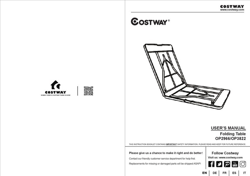 Costway OP2966 user manual