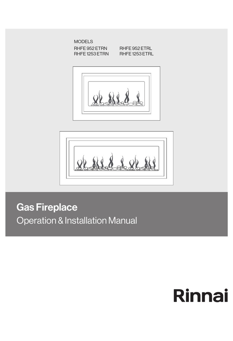 Rinnai RHFE 952 ETRN User manual