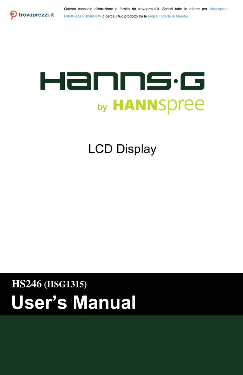 HANNspree HANNS.G HS246HFW User manual
