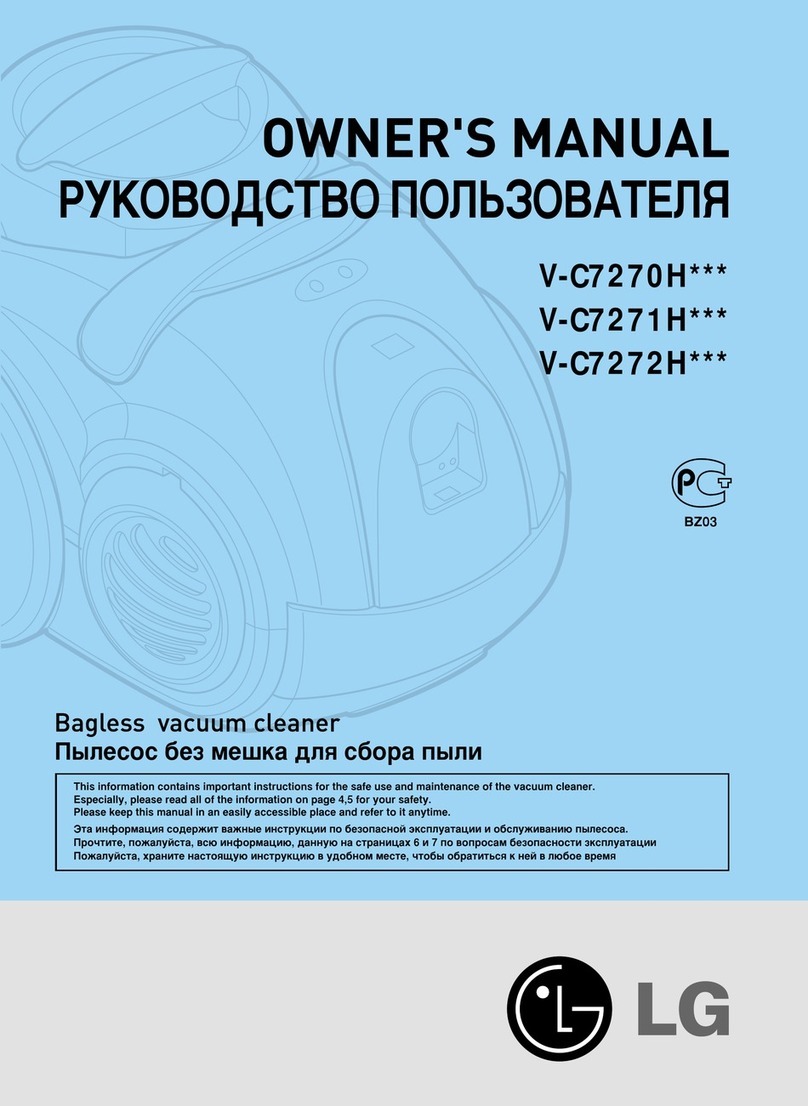 LG V-C7270H Series owner's manual