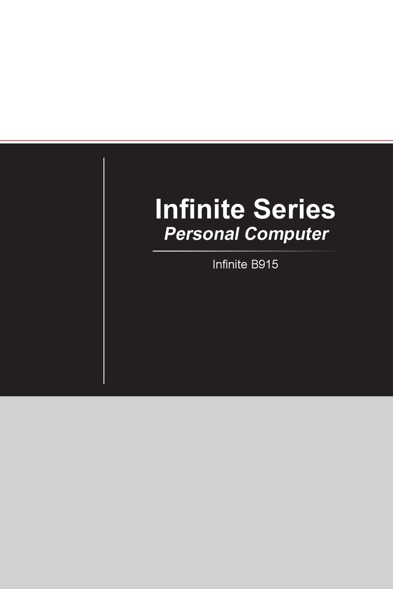 MSI Infinite B915 User manual
