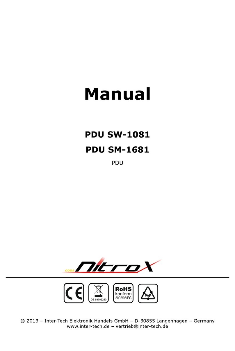 Intertech Nitrox SW-1081 User manual