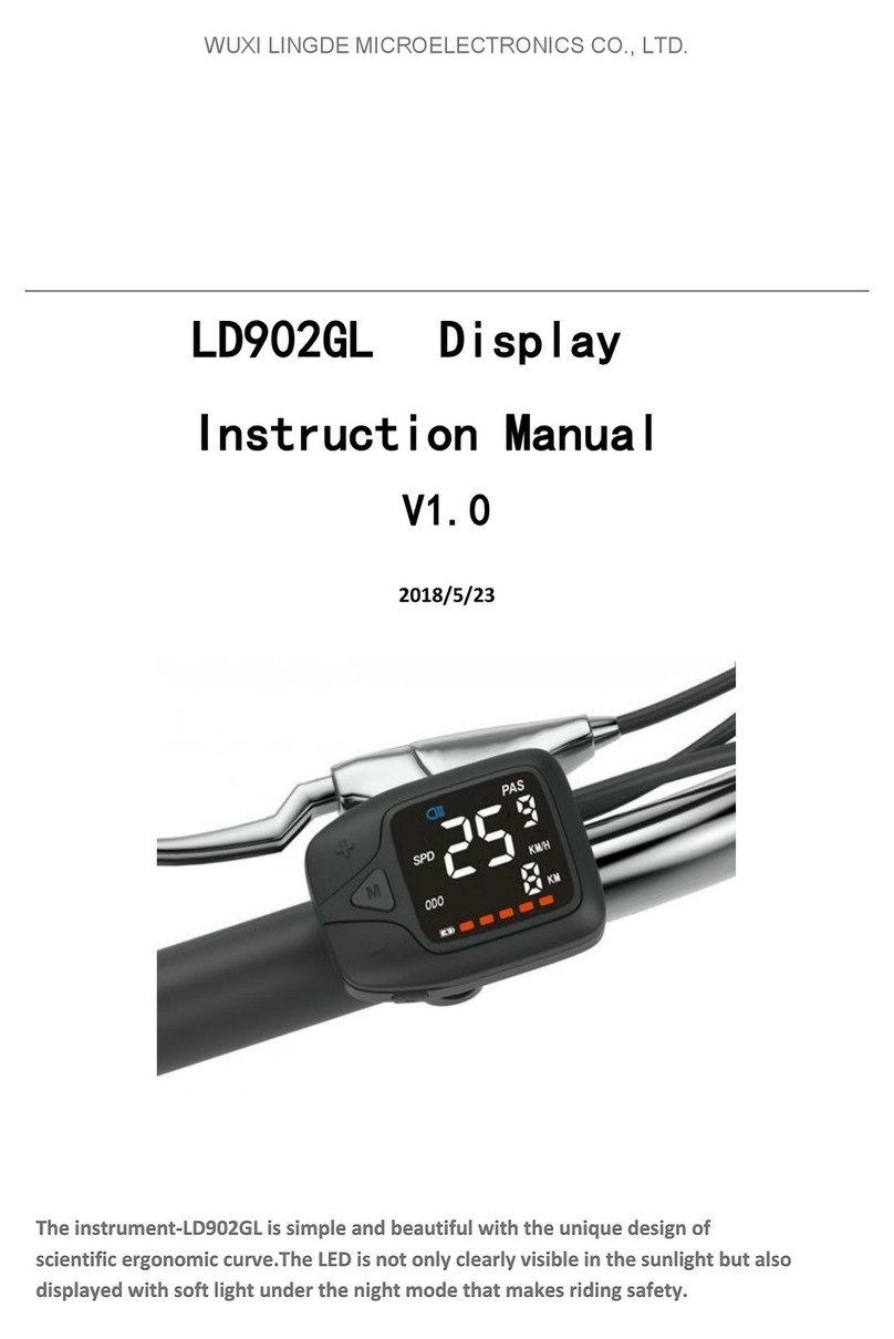 Wuxi LingDe Microelectronics LD902GL instruction manual Wuxi LingDe Microelectronics LD902GL instruction manual