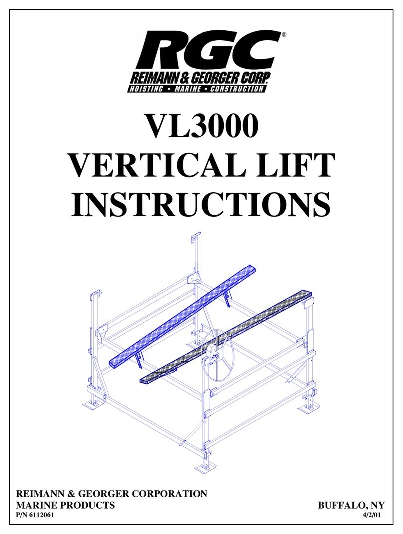 RGC VL3000 User manual