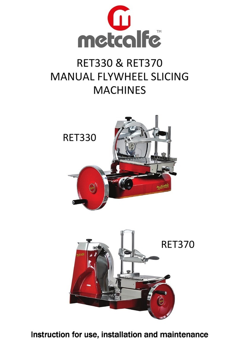 Metcalfe RET330 manual