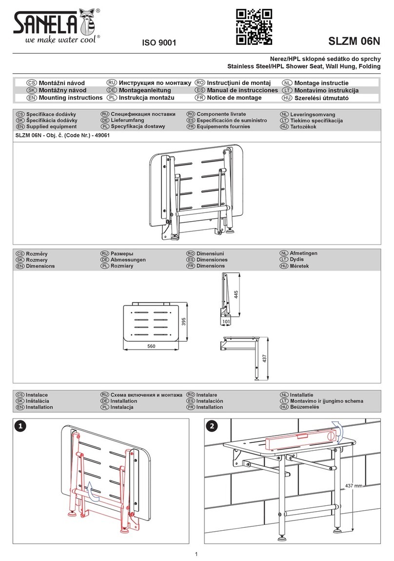 Sanela SLZM 06N Mounting instructions Sanela SLZM 06N Mounting instructions