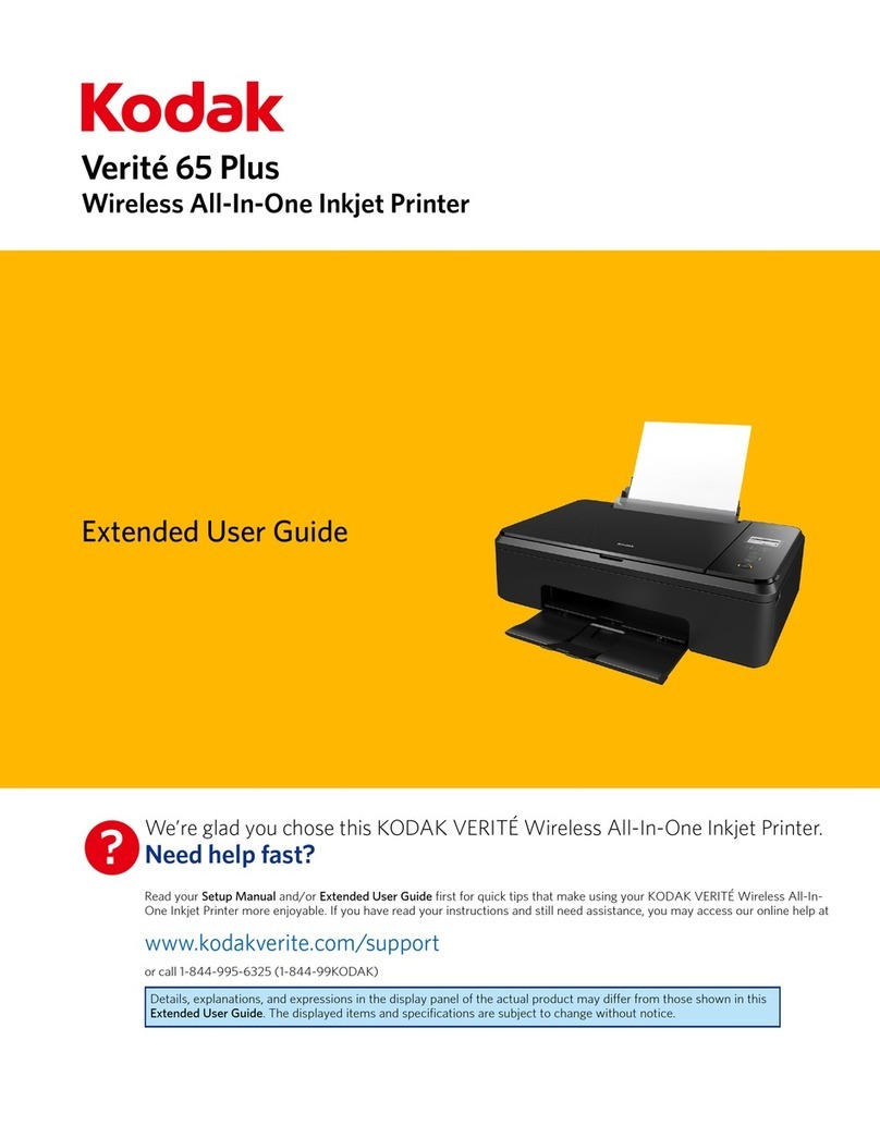 Kodak Verite 65 Plus Service manual