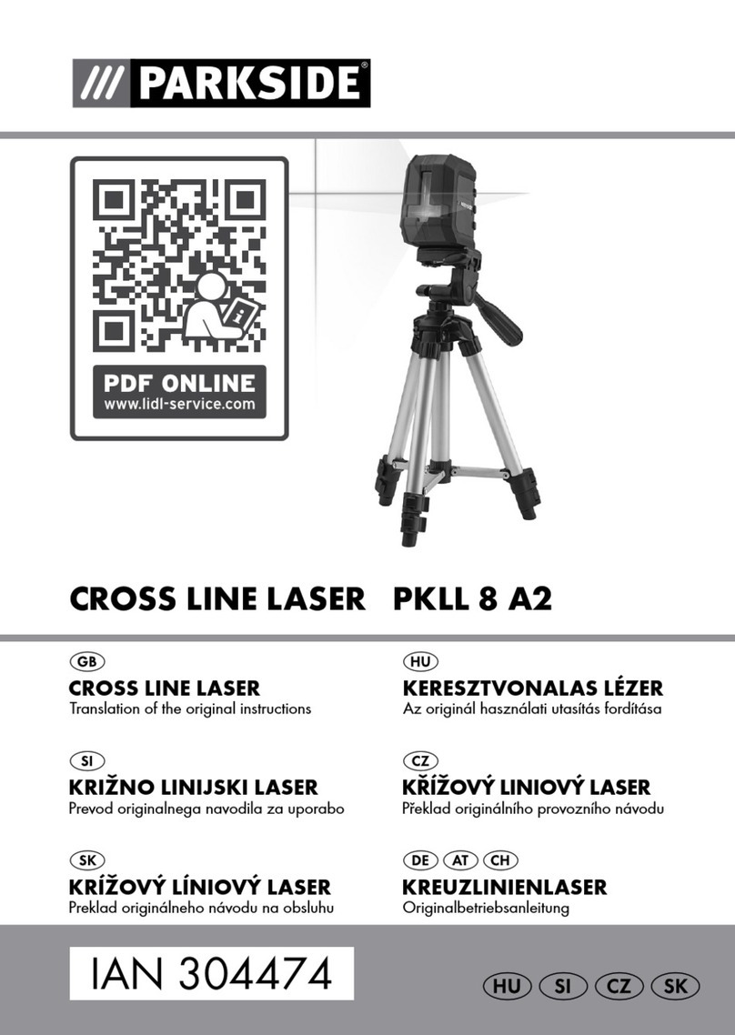 Parkside PKLL 8 A2 User manual