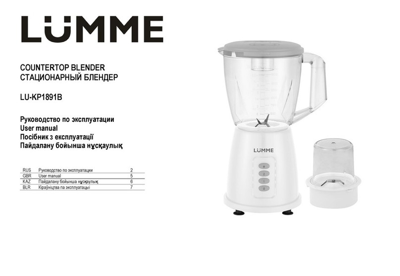 Lumme LU-KP1891B User manual