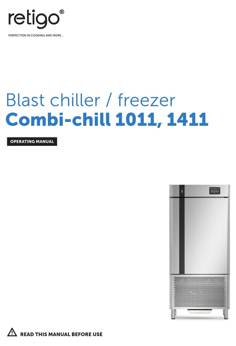Retigo Combi-chill 1011 operating manual