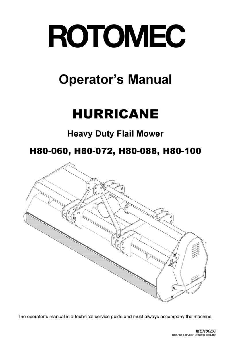 Rotomec HURRICANE H80-060 User manual