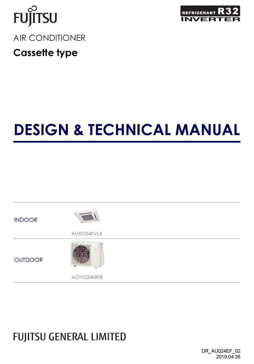 Fujitsu AOYG24KBTB Service manual