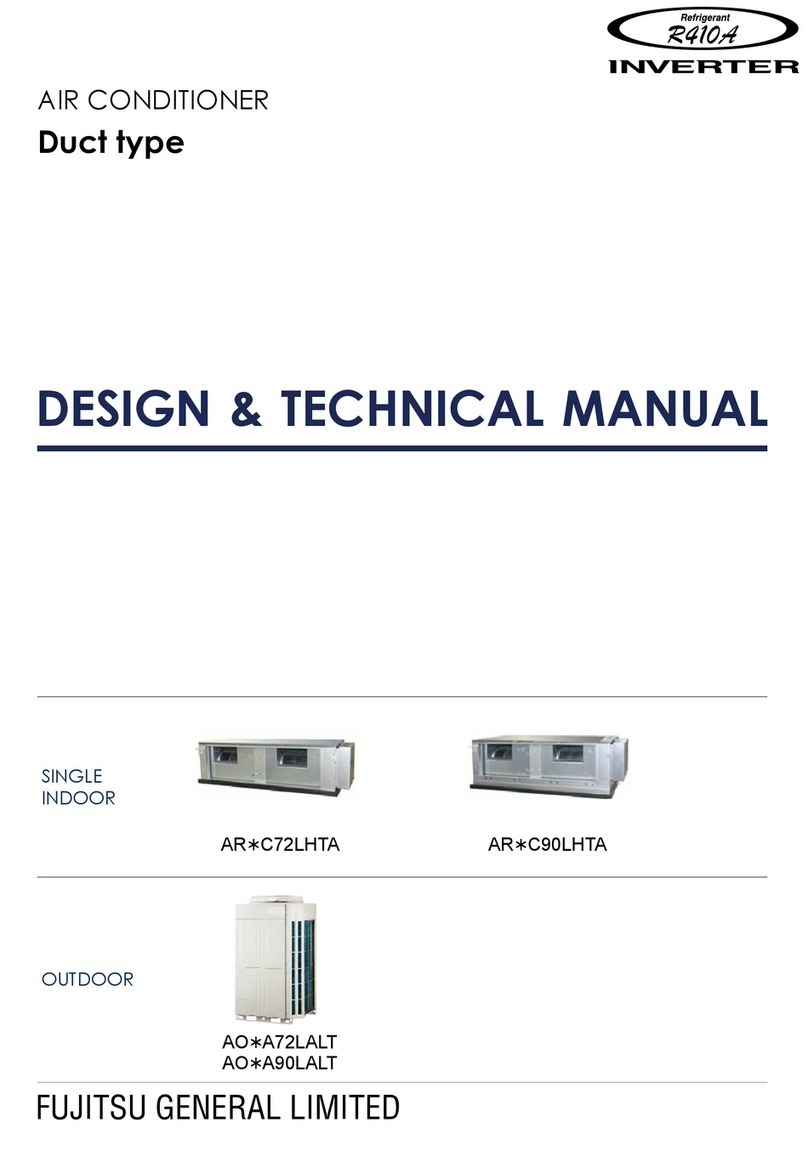 Fujitsu AR C72LHTA Series Service manual