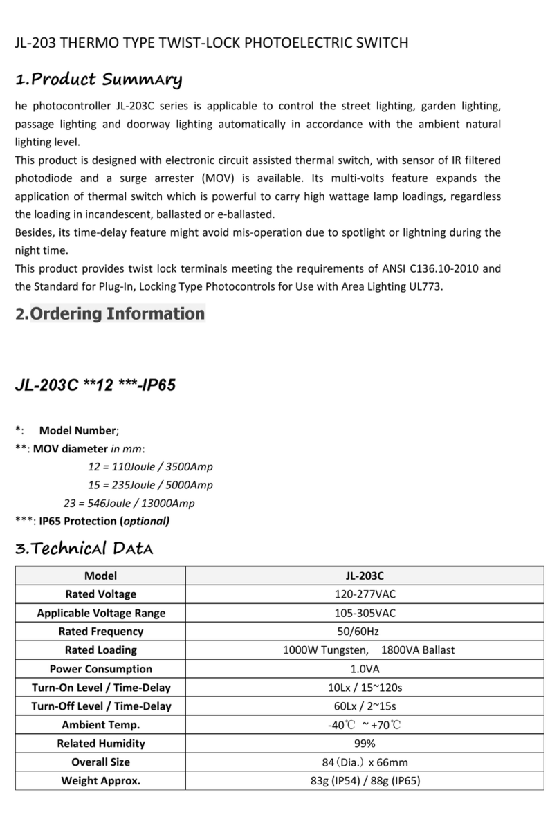 LONG-JOIN JL-203 User manual