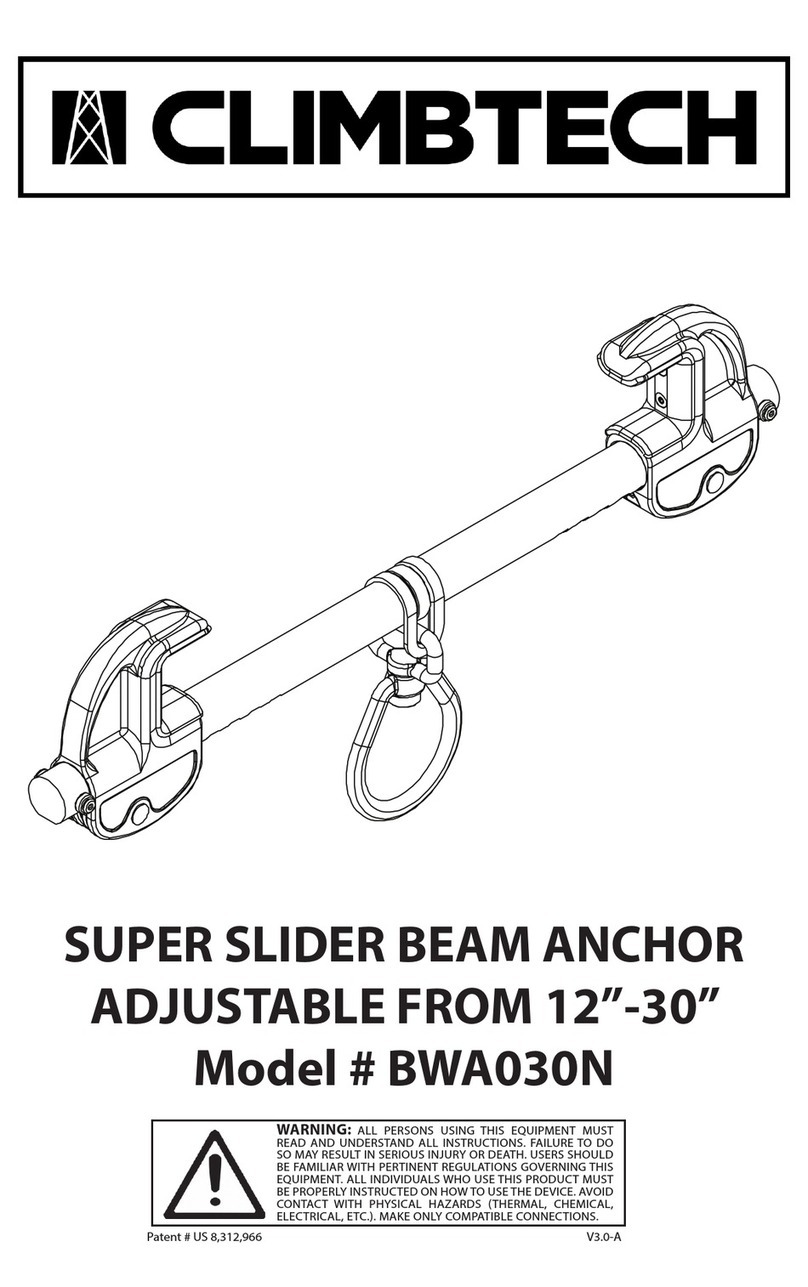 ClimbTech BWA030N User manual
