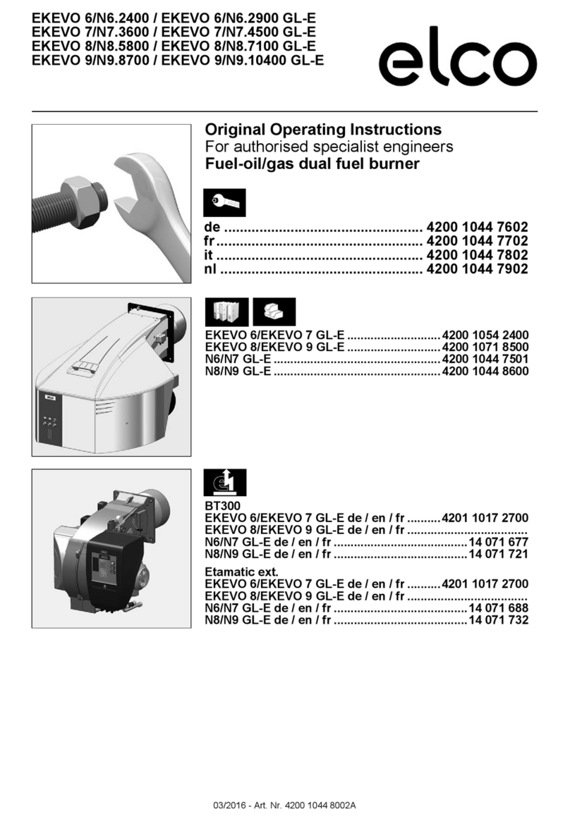 elco EKEVO N6.2400 GL-E User manual