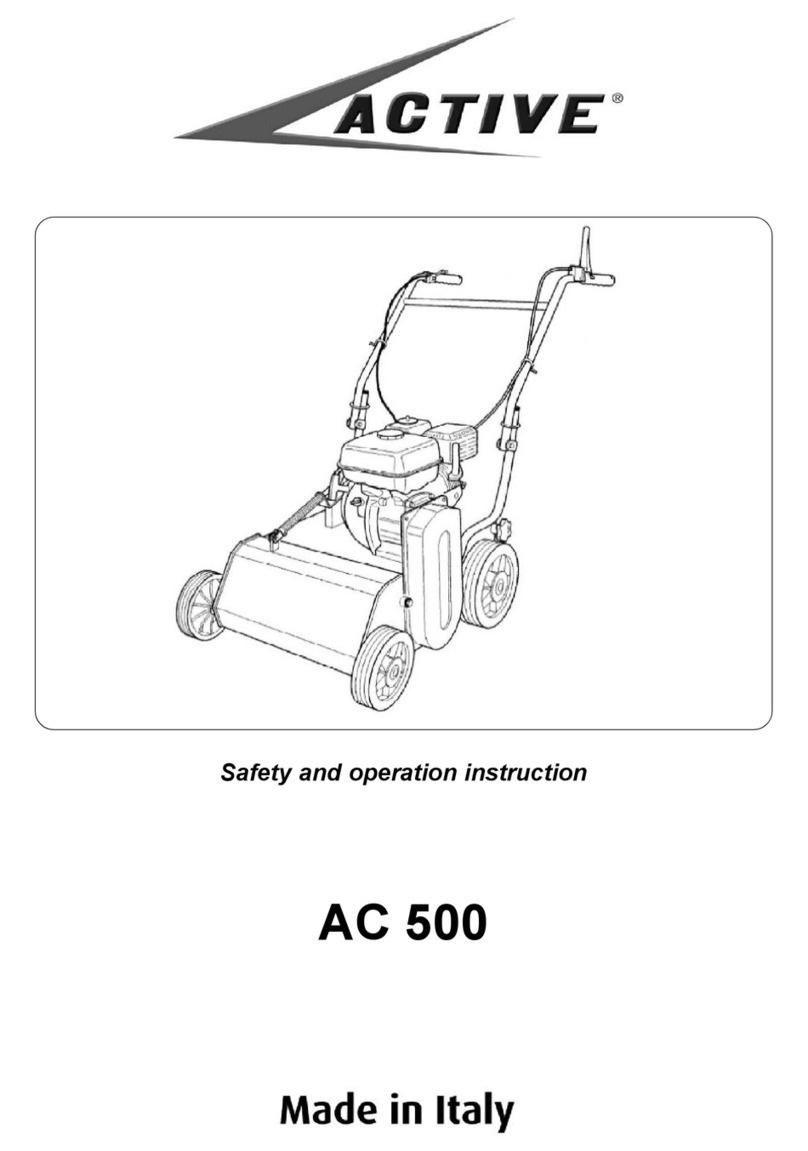 Active AC 500 Safety and operation instruction