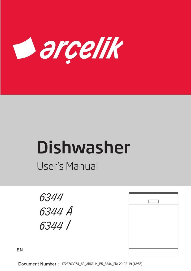 arcelik 6344 user manual
