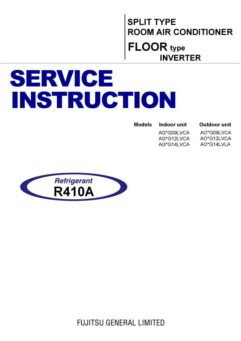 Fujitsu AG G12LVCA Series Original operating manual