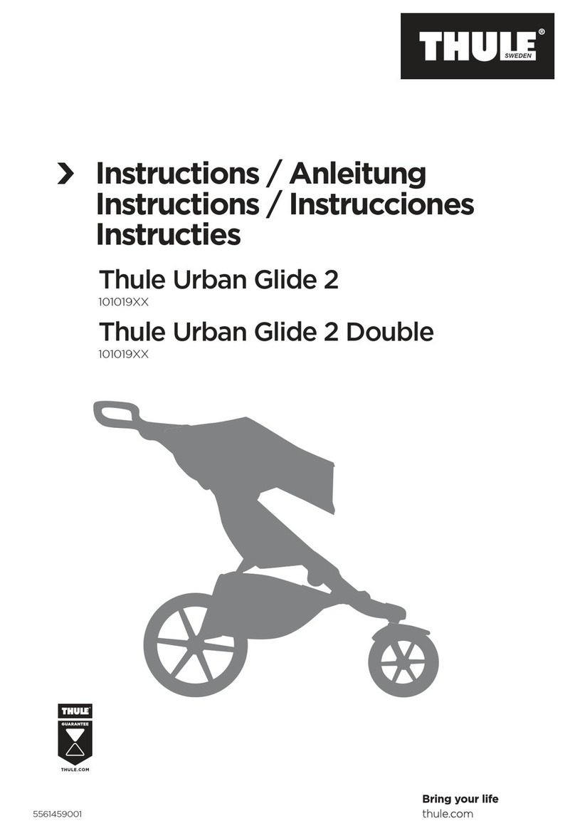 Thule Urban Glide 2 101019 Series User manual