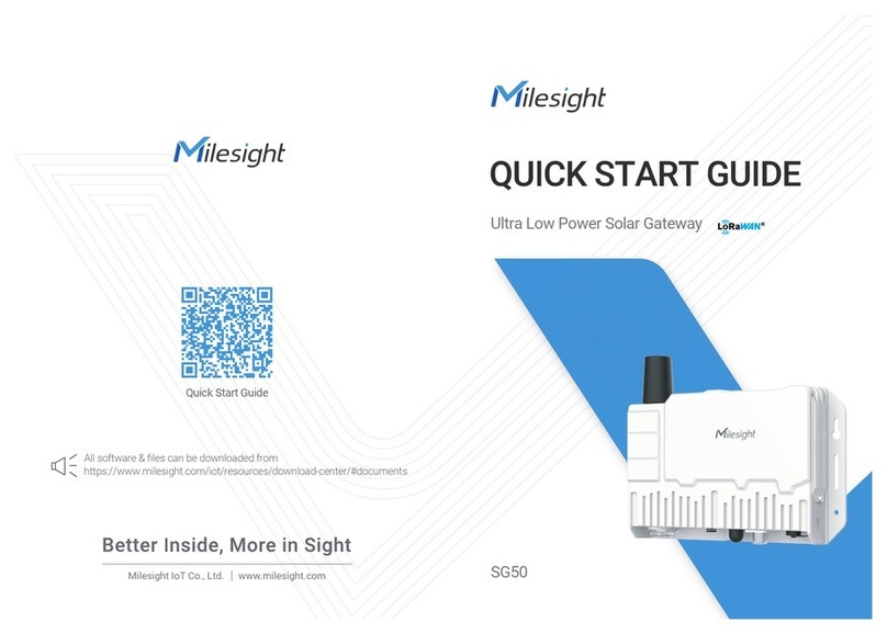 Milesight SG50 quick start guide