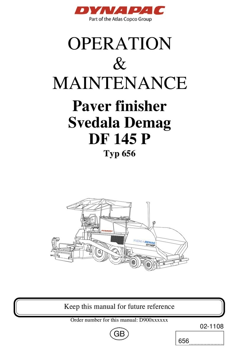 Dynapac DF 145 P Troubleshooting guide