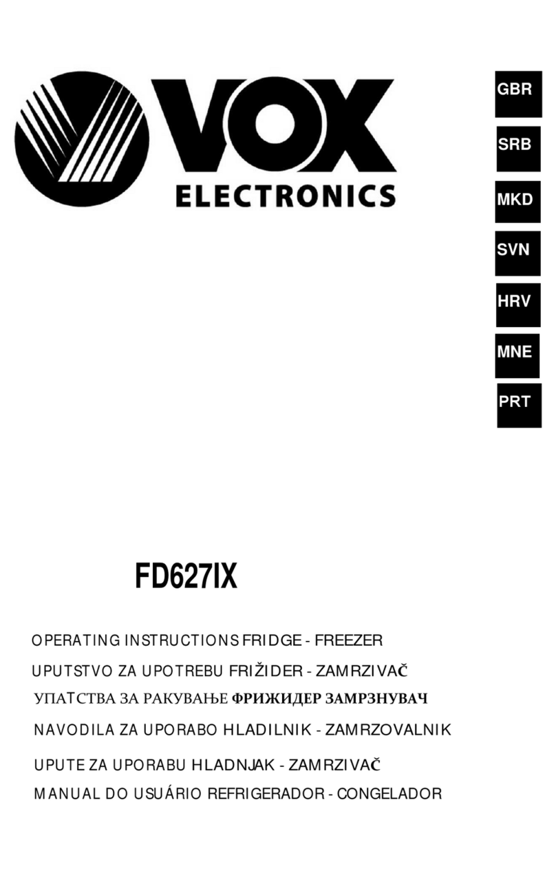 VOX electronics FD627IX operating instructions