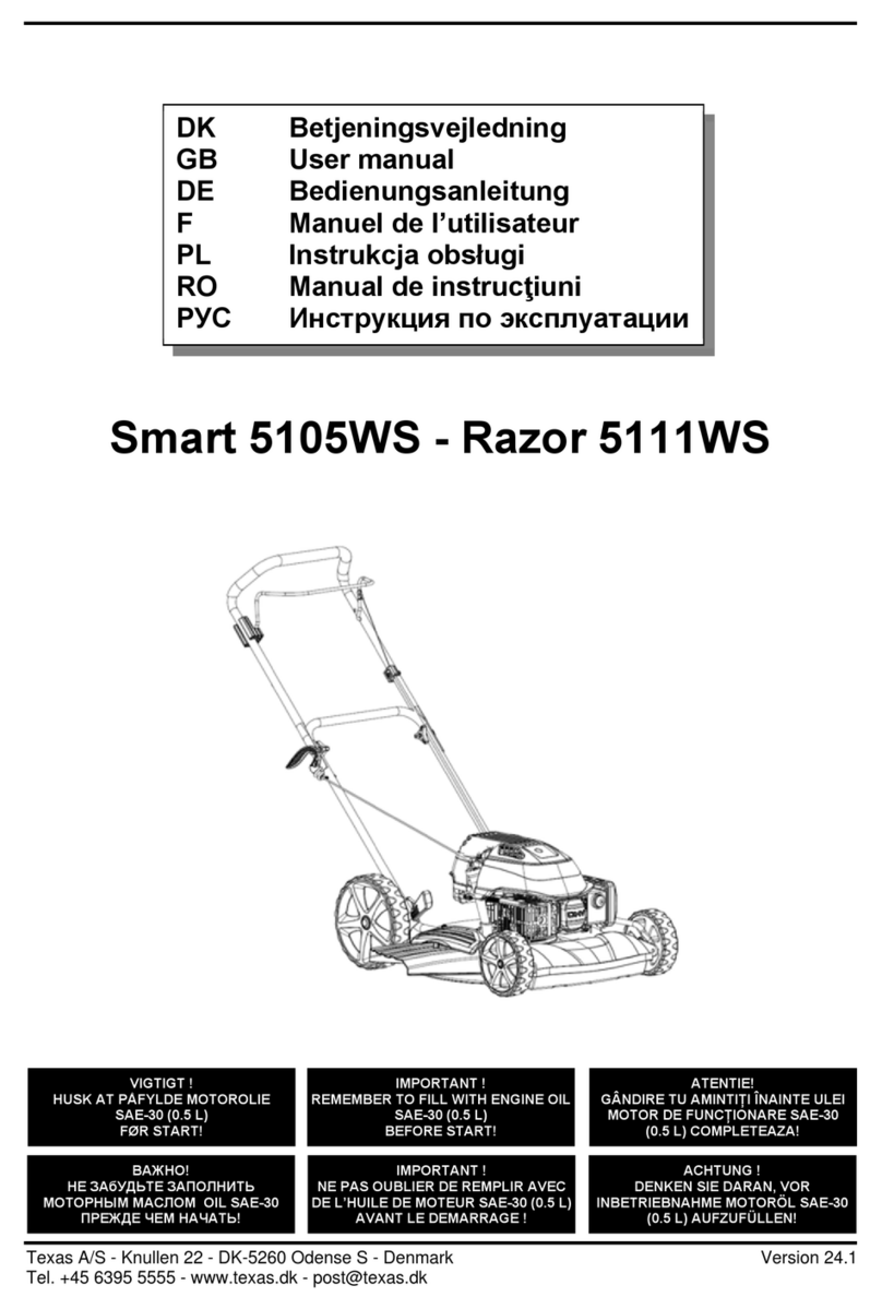 Texas A/S Razor 5111WS User manual