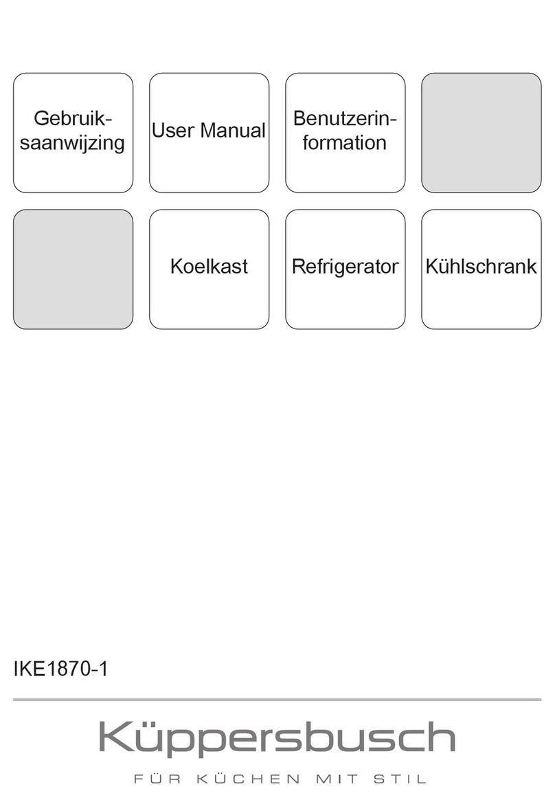 Kuppersbusch IKE1870-1 user manual