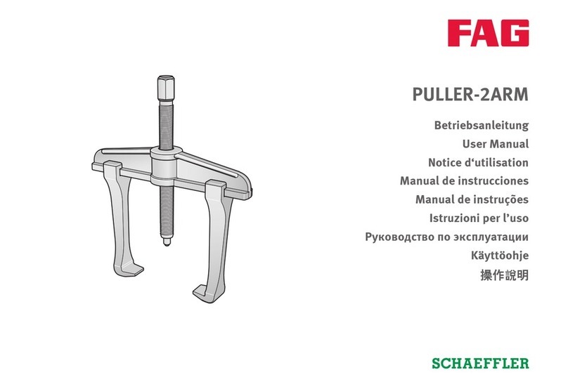 Schaeffler FAG PULLER-2ARM User manual