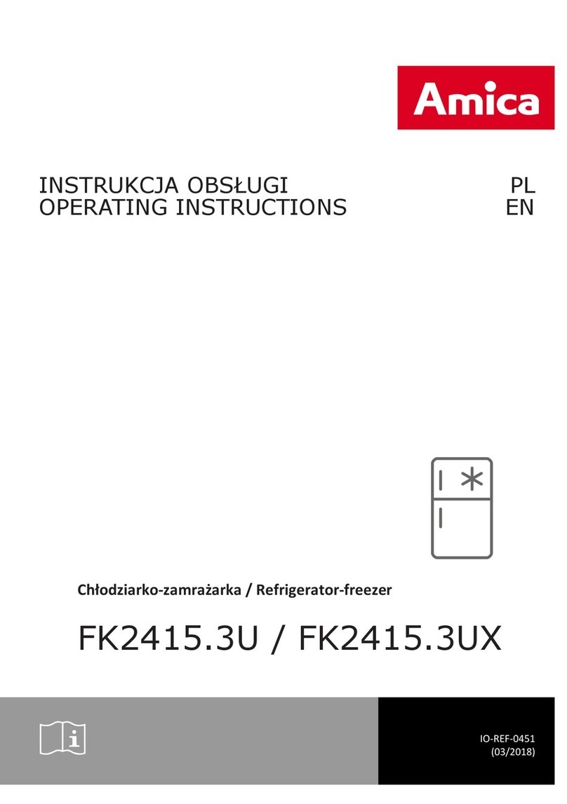Amica FK2415.3U Series User manual Amica FK2415.3U Series User manual