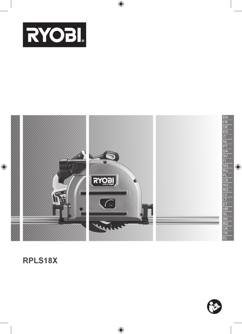 Ryobi RPLS18X User manual