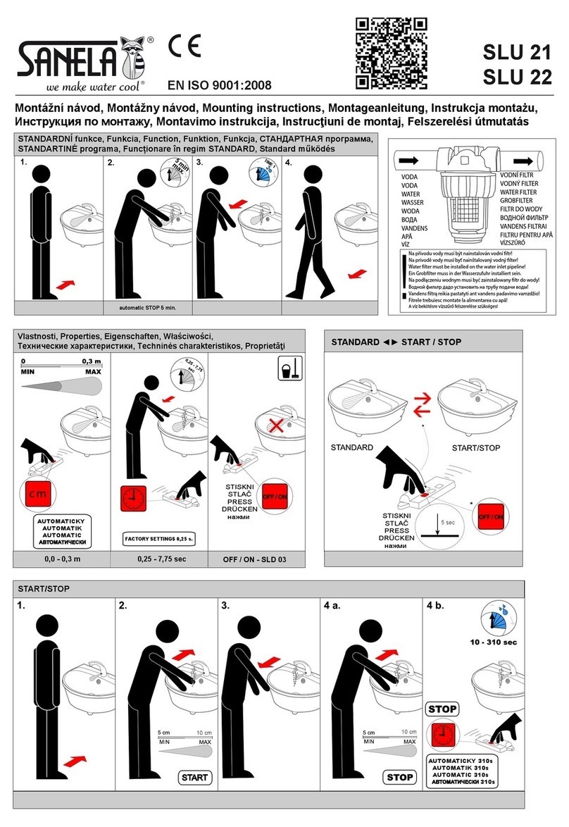 Sanela 03210 Mounting instructions Sanela 03210 Mounting instructions