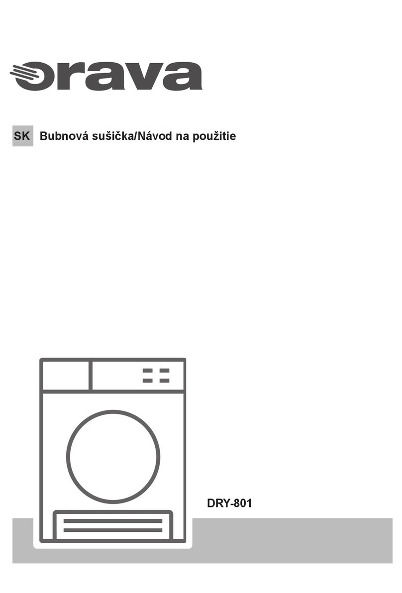 Orava DRY-801 user manual