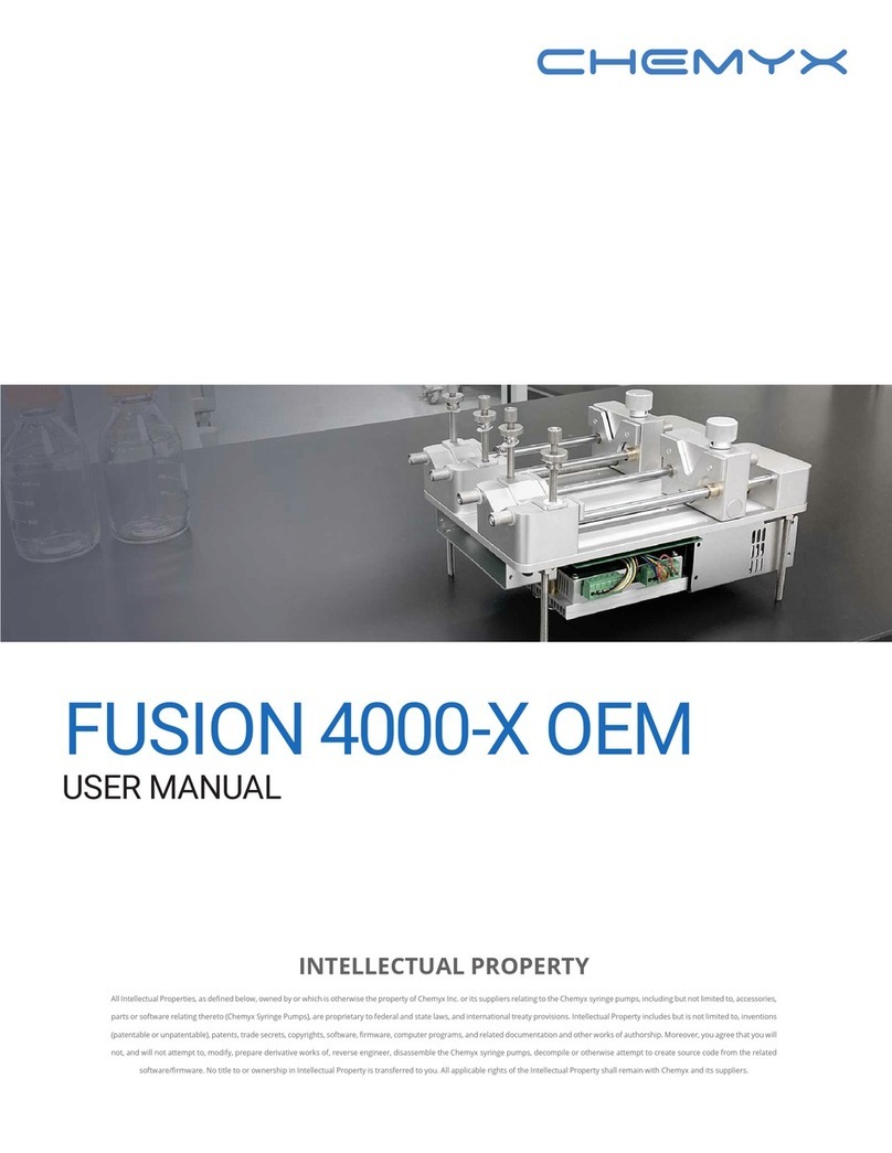 Chemyx FUSION 4000-X OEM User manual