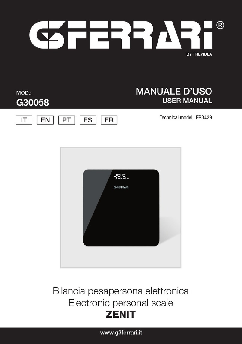 TREVIDEA G3 FERRARI ZENIT user manual