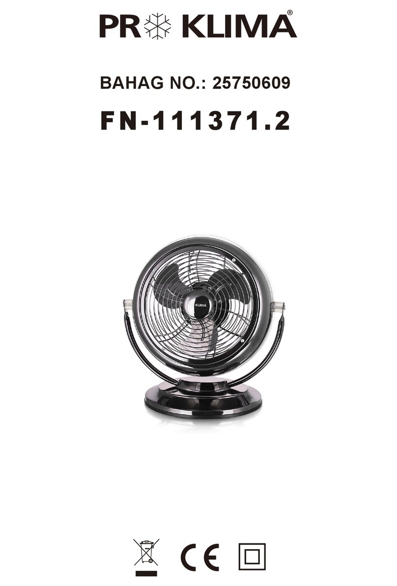 ProKlima FN-111371.2 instruction manual