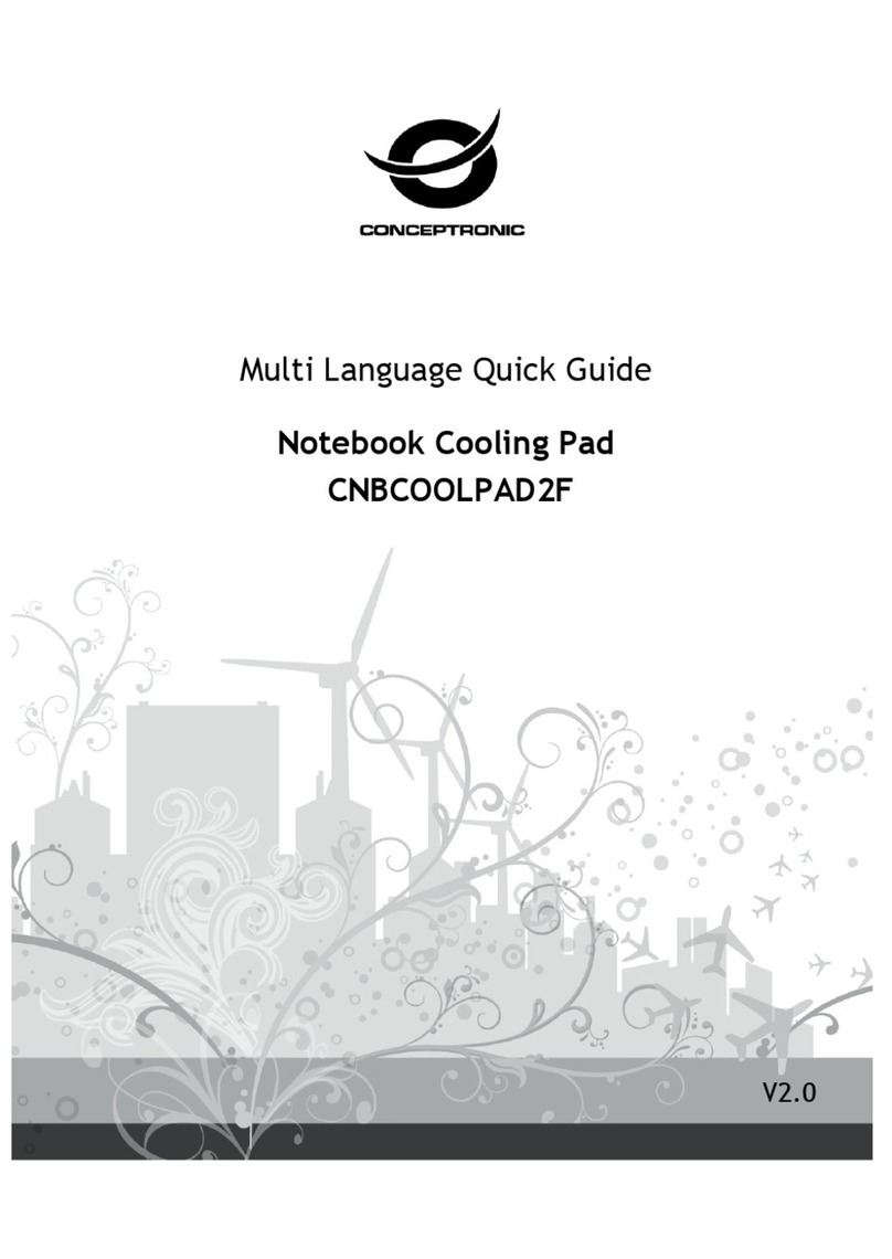 Conceptronic CNBCOOLPAD2F User manual