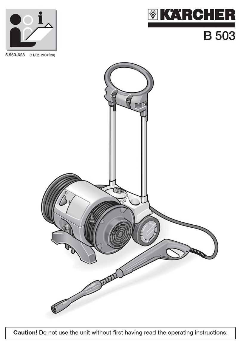 Kärcher B 503 User manual