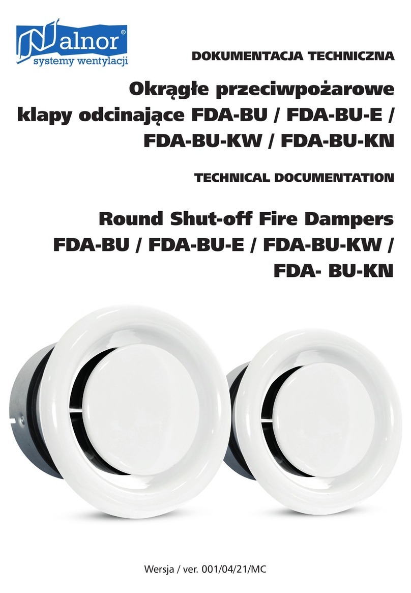 Alnor FDA-BU Technical documentation