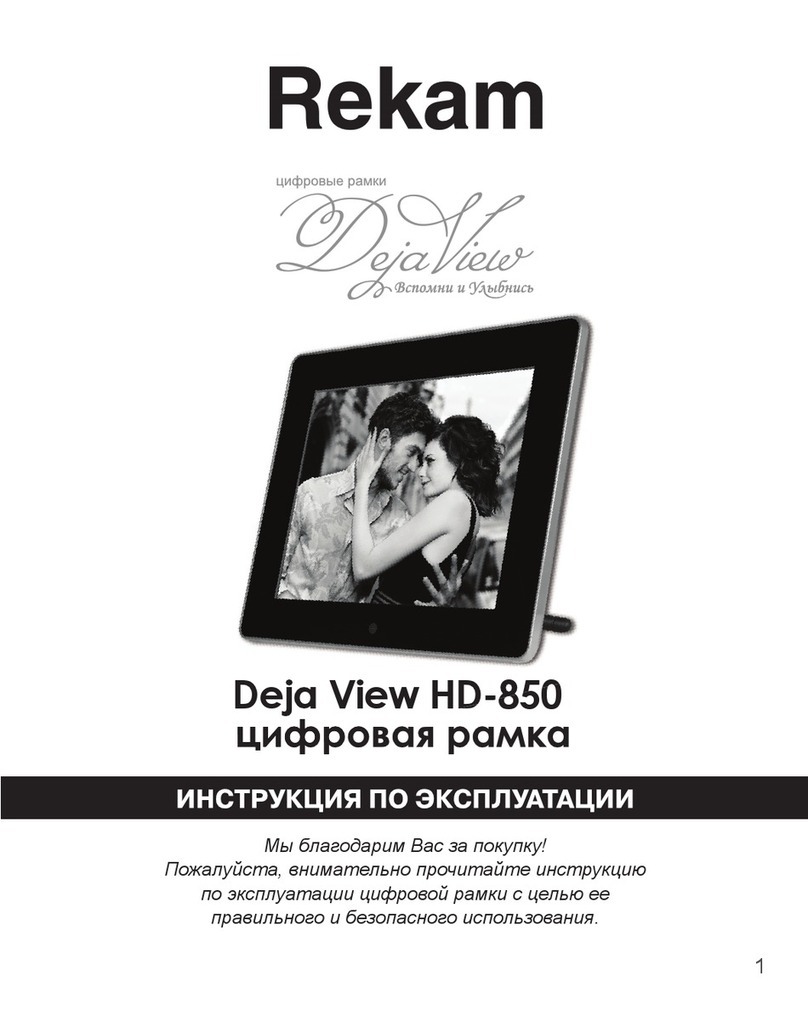 Rekam Deja View HD-850 user manual