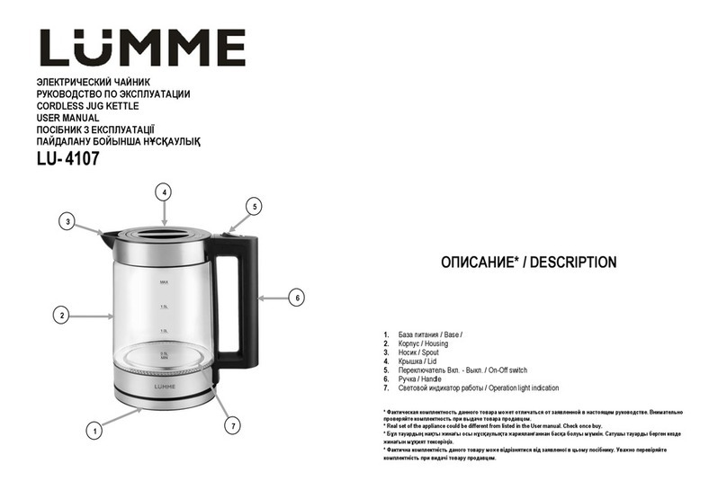 Lumme LU-4107 User manual
