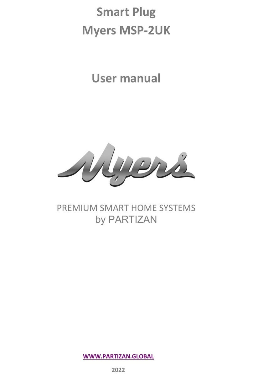 Partizan Myers MSP-2UK User manual