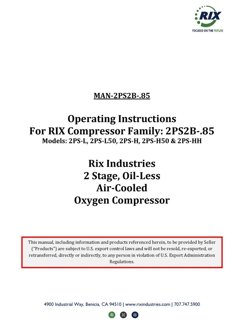 RIX Industries MAN-2PS2B-.85 operating instructions RIX Industries MAN-2PS2B-.85 operating instructions