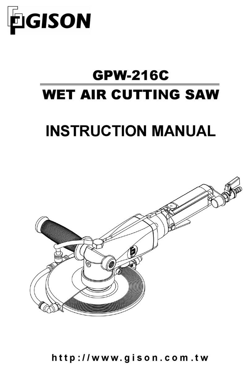 Gison GPW-216C instruction manual